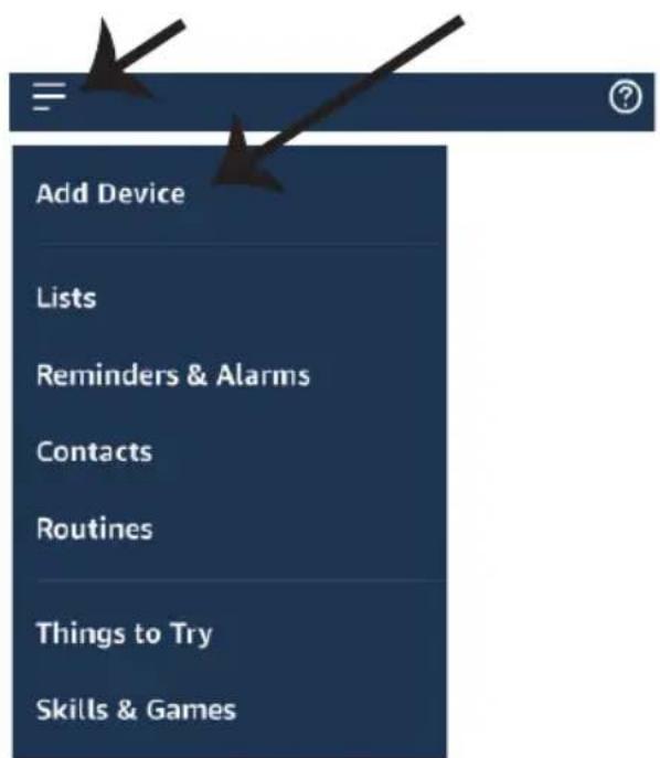 V-TAC VT-5161 - ALEXA SETTINGS - 12