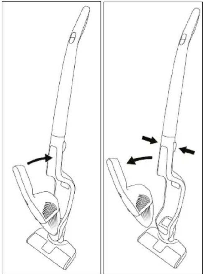 SILVERCREST SOHSS 18 B1 - Connecting/removing the hand element to/from the handle rod - 1
