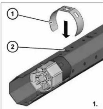 Superrollo RM20MMB - Beschädigung des Rohrmotors durch Bohren oder Schrauben. - 2