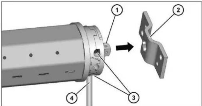 Superrollo RM10MMB - Gerät in den Rollladenkasten einbauen - 1