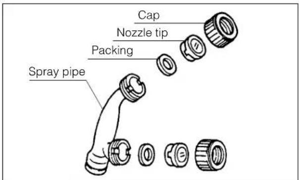 Maruyama MS75 - Replacement nozzle - 1
