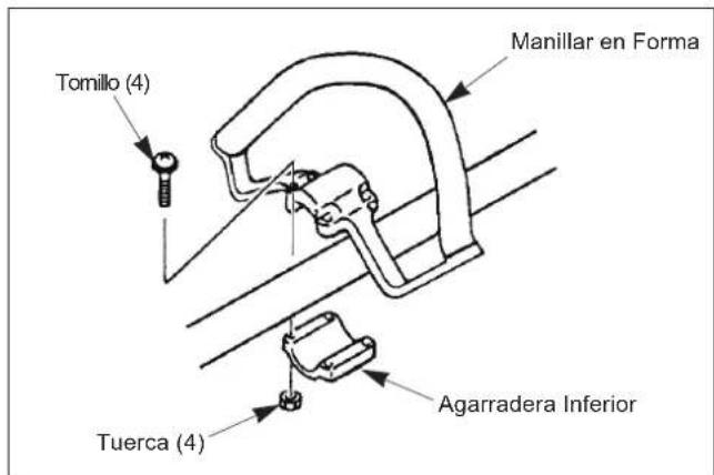 Maruyama MT23L - Instalación del manijar en forma - 1