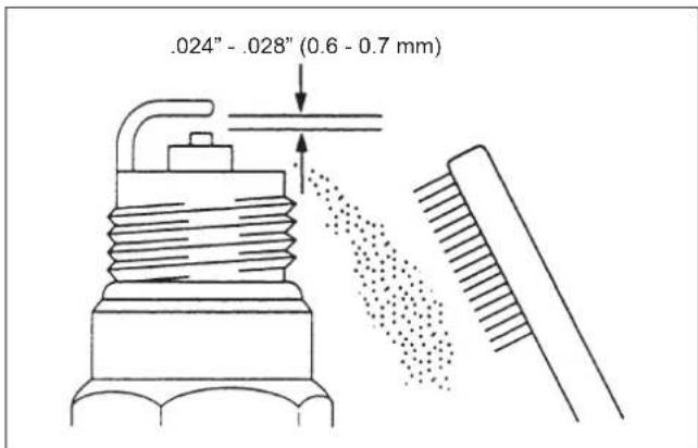 Maruyama MT23L - Spark Plug Maintenance - 1
