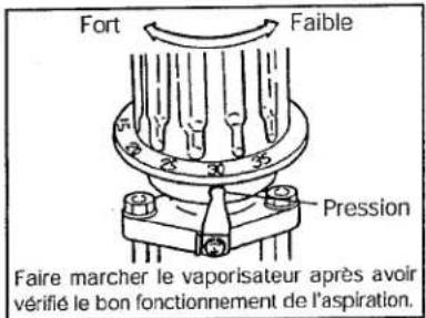 Maruyama MS154EMH - Installation du tuyau d'aspiration et du tuyau de trop-plein - 5