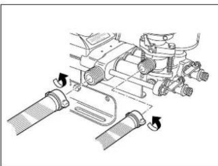 Maruyama MS333 - Stopping spraying - 6