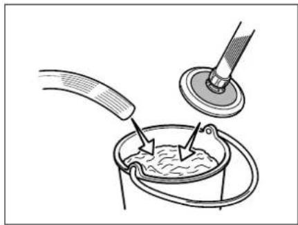 Maruyama MS333 - Stopping spraying - 3