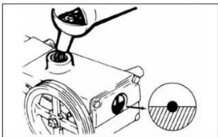 Maruyama MS333 - Replacement of Crankcase oil. - 1