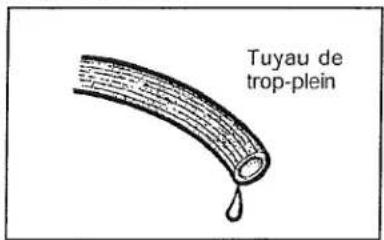 Maruyama MS330 - Installation du tuyau d'aspiration et du tuyau de trop-plein - 12