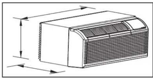 DANBY DPTA090HEB2WDB - DIMENSIONS - 1