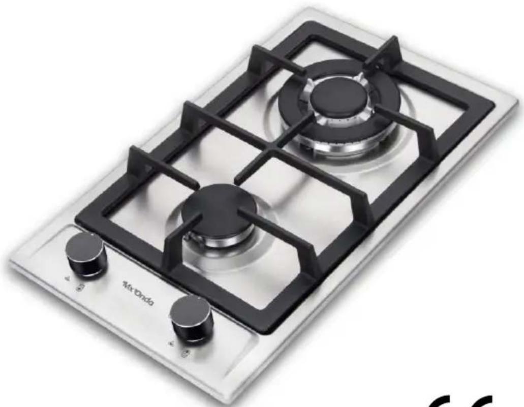 Mx Onda MX-PG2202X - PIASTRA DEL GAS PER ADATTARSI CON DUE ZONE DI COTTURA - 1