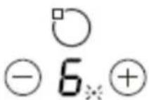 Mx Onda MX-VC2640 - Setting the timer to turn one cooking zone off - 5