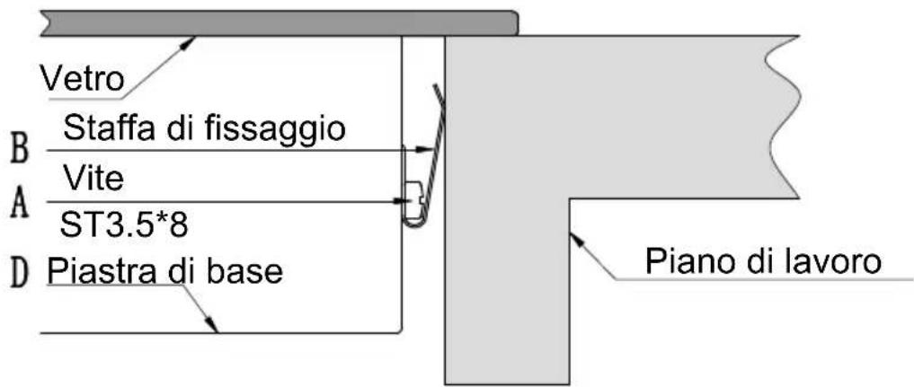 Mx Onda MX-VC2640 - Posizionamento delle staffe di fissaggio - 2