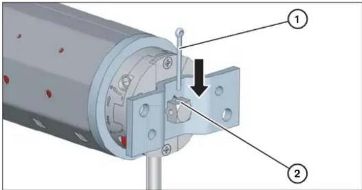 Superrollo RM30MM - Montaje del aparato en la caja de la persiana - 2