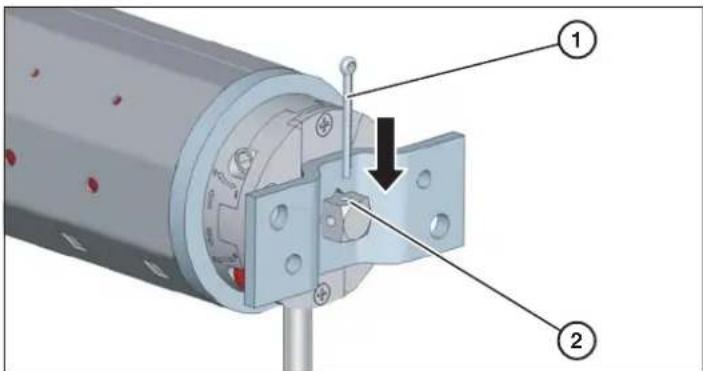 Superrollo RM30MM - Gerät in den Rollladenkasten einbauen - 2