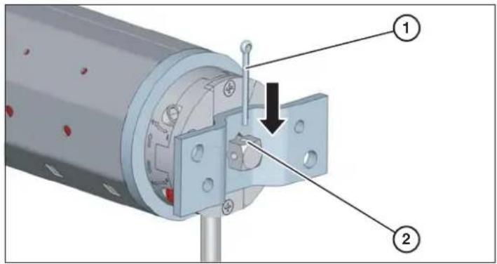 Superrollo RM30MM - Monter l'appareil dans le coffre du volet roulant - 2