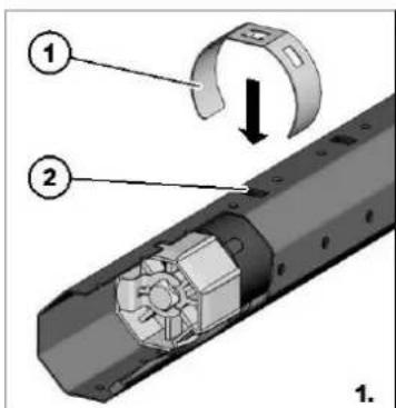 Superrollo RM10MSB - Al perforar o atornillar se pueden provocar daños en el motor tubular. - 2