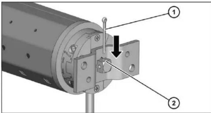 Superrollo RM30MMB - Montaje del aparato en la caja de la persiana - 2
