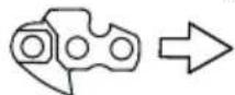 STIGA CS 20 Li B - ASSEMBLY OF THE GUIDE BAR AND TOOTHED CHAIN - 1