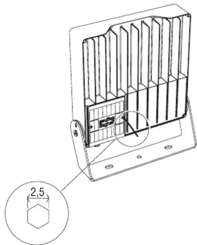 Beghelli 43013 - Regolazione della potenza degli apparecchi tramite DIP SWITCH Adjustment of the power of the appliances by means of the DIP SWITCH - 3