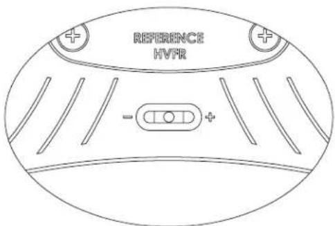 GoldenEar Invisa JPS - Setting the Invisa Speaker's High-Frequency EQ Control (HF EQ Switch) - 1