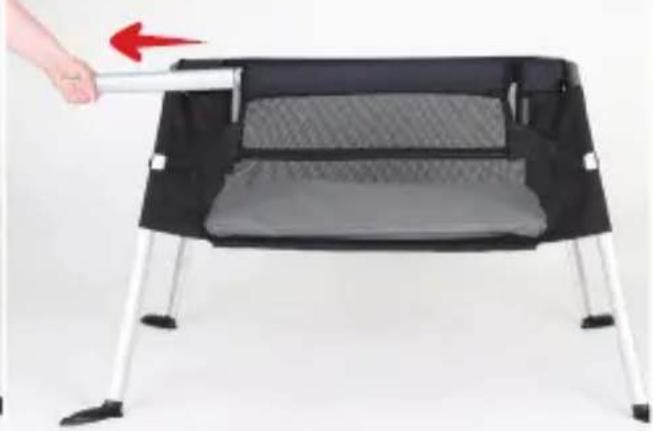 Phil & Teds traveller 5 - UNACCEPTABLE BED, MATTRESS, BOXSPRING & FRAME NOT IN-LINE - 3