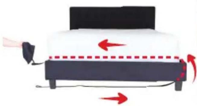 Phil & Teds traveller 5 - UNACCEPTABLE BED, MATTRESS, BOXSPRING & FRAME NOT IN-LINE - 6