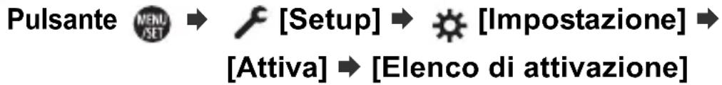 PANASONIC DMW-SFU3A - Selezionare il menu. - 1