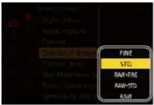 FINE STD. RAW+FINE RAW+STD. RAW