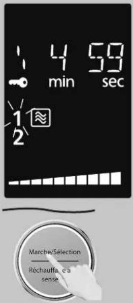 1 4 59 min sec 1 2 Marche/Sélection Réchauffa, c'a sense