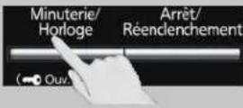 PANASONIC NN-CD66NS - Réglage de la minuterie différée - 1