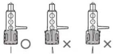 TECHNICS SL-1200M7B - Adjust the overhang. - 2