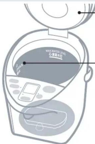 PANASONIC NC-HU301 - How to Remove the Lid - 3
