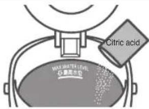 Citric acid MAX WATER LEAVO 心重高水位