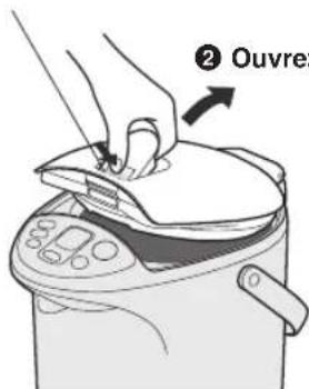 ② Ouvrez
