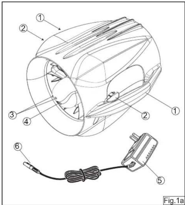 Nautica Guppy - Schéma des composants Charge de la batterie - 1