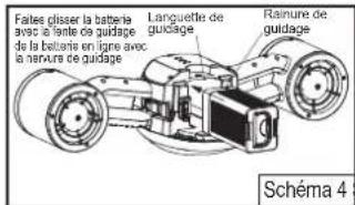 Nautica J-Class - Comment retirer la batterie pour la charger : - 3
