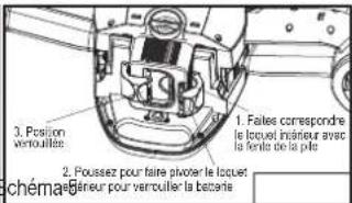 Nautica J-Class - Comment retirer la batterie pour la charger : - 4