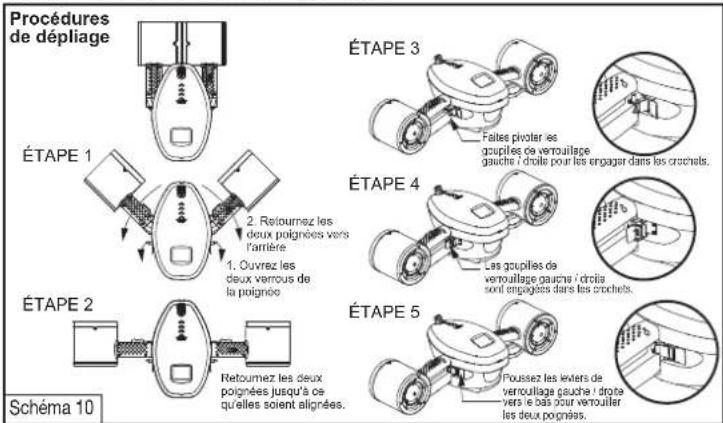 Nautica J-Class - Éloignez les doigts des interstices lorsque vous pliez le seascooter des mers. - 1