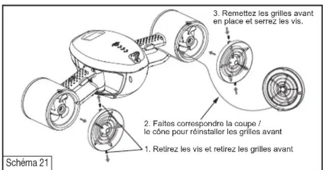 Nautica J-Class - FIXATION DE VOTRE CAMÉRA AUX SUPPORTS DU SEASCOOTER - 2