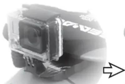 Nautica Marine 250 - FIXATION DE VOTRE CAMÉRA AUX SUPPORTS DU SEASCOOTER - 3