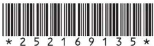 * 2 5 2 1 6 9 1 3 5 *