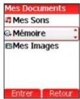 SAGEM myV-65 - Mémoire - 1