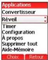 SAGEM myV-65 - Réveil - 1