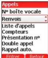 SAGEM myV-65 - Renvoi des appels - 1