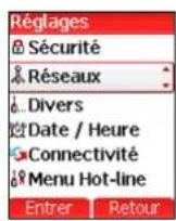SAGEM myV-65 - Réseaux - 1