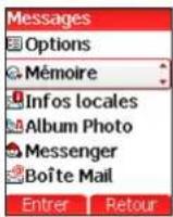 SAGEM myV-65 - Mémoire - 1