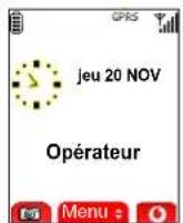 SAGEM myV-65 - Écran d'accueil - 1