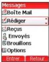 SAGEM myV-65 - Comment rédiger un SMS - 1