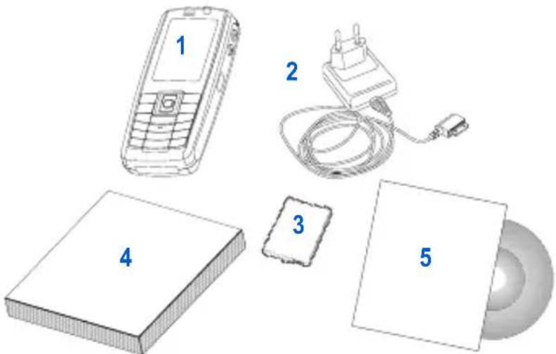 SAGEM myW-7 - Contenu - Accessoires - 1