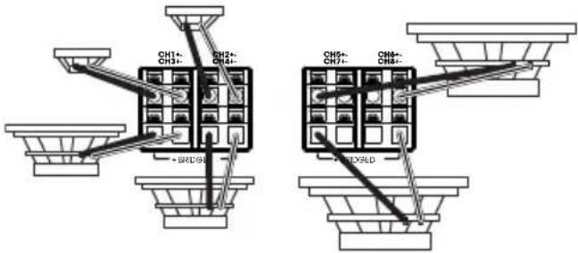 INFINITY Marine M6008A - WIRING FOR OUTPUT - 3